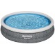 BESTWAY Fast Set Rattan Bazén 366 x 76 cm, bez filtrácie 57443
