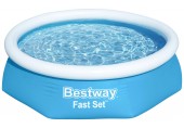 BESTWAY Fast Set Bazén 244 x 61 cm, bez filtrácie 57448