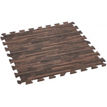 BESTWAY Penová podložka pod bazén 50 x 50 cm, 12ks, dekor dreva 58712