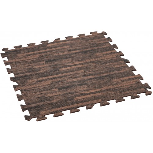 BESTWAY Penová podložka pod bazén 50 x 50 cm, 12ks, dekor dreva 58712
