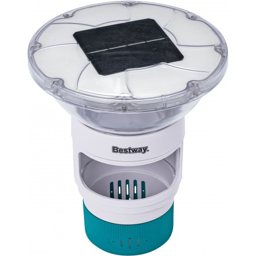 BESTWAY SolarGlow Dávkovací plavák so solárnym LED svetlom 18 x 21,5 cm 58943 BESTWAY SolarGlow Dávkovací plavák so solárnym LED svetlom 18 x 21,5 cm 58943
