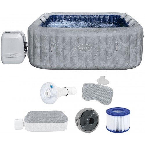 BESTWAY Lay-Z-Spa San Francisco HydroJet Pre Vírivka, 230 x 230 x 71 cm, 7 osôb 6001Q BESTWAY Lay-Z-Spa San Francisco HydroJet Pre Vírivka, 230 x 230 x 71 cm, 7 osôb 6001Q