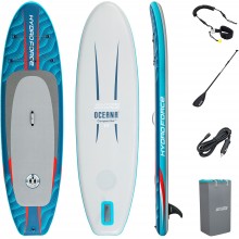 BESTWAY Hydro-Force Oceana Compactair Paddleboard set, 305 x 84 x 15 cm 6532C