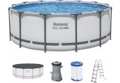 BESTWAY Steel Pro Max Bazén 396 x 122 cm, kartušová filtrácia 5618W