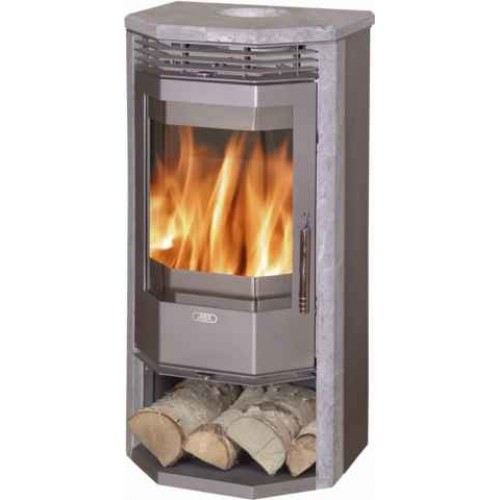 ABX Bjorvik 5 krbové kachle na drevo, šedý plech + mastenec, vrátane hornej dosky ABX Bjorvik 5 krbové kachle na drevo, šedý plech + mastenec, vrátane hornej dosky