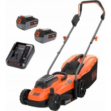 Black & Decker POWERCONNEC BCMW3318L2 Akumulátorová rotačná kosačka (2x18V/2x2,5Ah Li-Ion)