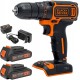 Black & Decker BDCDC18B Aku vŕtačka (30Nm/18V/2x1,5Ah)