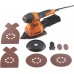 Black & Decker BEW200 Viacúčelová vibračná a excentrická multi brúska 200W 4v1