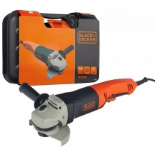 Black & Decker KG1202K Uhlová brúska (1200W/125mm) NVR vypínač, pozvoľný rozbeh, kufor