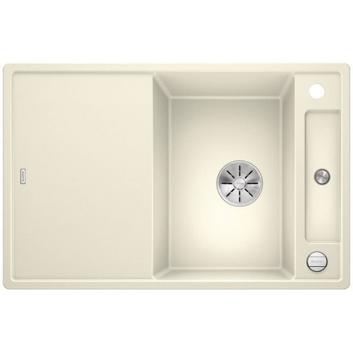 BLANCO AXIA III 45 S SILGRANIT jazmín drez vpravo s excentrom prísl. sklo 523188