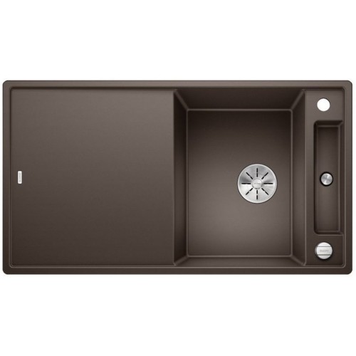 BLANCO AXIA III 5 S-F IF silgranit káva drez vpravo s excentrom prísluš. drevo 523230