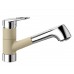 BLANCO NOTIS-S HD SILGRANIT-look béžová champagne / chróm 523256