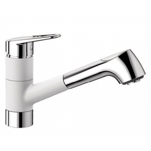 BLANCO NOTIS-S HD SILGRANIT-look biela / chróm 523257