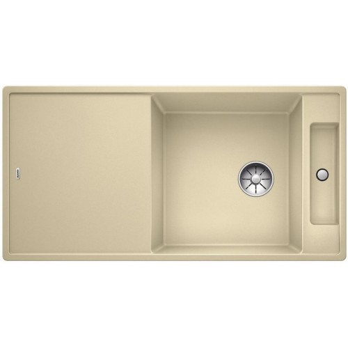 BLANCO AXIA III XL 6 S InFino SILGRANIT béž.champagne sklen.deska obojstranný s exc. 52351