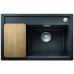 BLANCO ZENAR XL 6 S Compact InFino SILGRANIT antracit drez vpravo s exc. a dřev.des523764