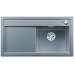 BLANCO Zenar 5 S Infino drez pravý Silgranit, s excentrom, aluminium 523936