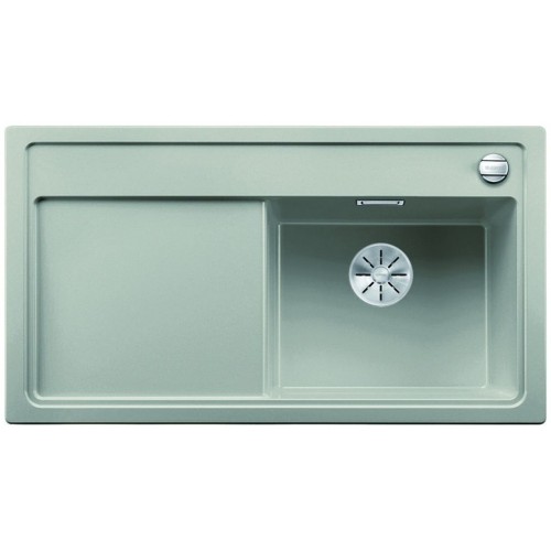 BLANCO ZENAR 5 S InFino SILGRANIT perlovo sivá drez vpravo s exc. doska drevo 523914