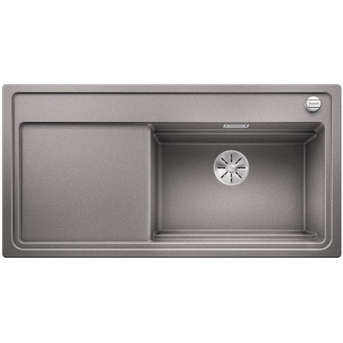 BLANCO ZENAR XL 6 S DFG InFino SILGRANIT aluminium drez vpravo s exc. doska drevo 524054