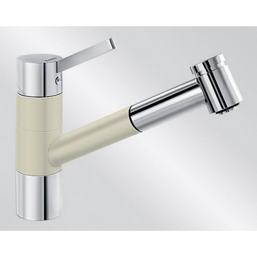 BLANCO Tivo - S drezová batéria SILGRANIT, beztlaková, jazmín / chróm 518429