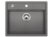BLANCO DALAGO 6 drez SILGRANIT, s excentrom, aluminium 514198