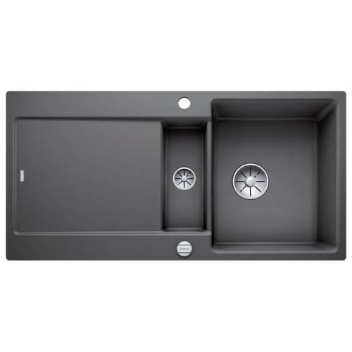 BLANCO Idento 6 S-F drez keramika PuraPlus, basalt 522275