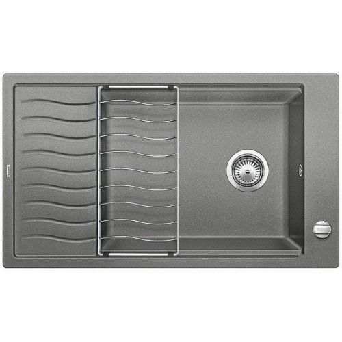BLANCO Elon XL 8 S drez SILGRANIT s excentrom, aluminium 520486 BLANCO Elon XL 8 S drez SILGRANIT s excentrom, aluminium 520486