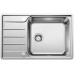 BLANCO Lemis XL 6S-IF Compact drez, s excentrom nerez kartáčovaný 525110