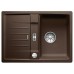 BLANCO Lexa 40 S Infino drez, s excentrom Silgranit, kávová 524889