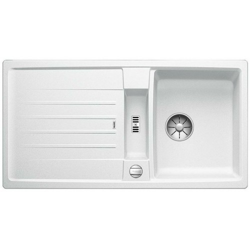 BLANCO Lexa 5 S Infino drez, s excentrom Silgranit, biela 524924 BLANCO Lexa 5 S Infino drez, s excentrom Silgranit, biela 524924