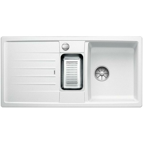 BLANCO Lexa 6 S Infino drez, s excentrom Silgranit, biela 524934 BLANCO Lexa 6 S Infino drez, s excentrom Silgranit, biela 524934
