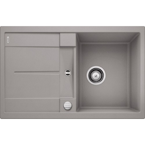 BLANCO METRA 45 S drez SILGRANIT, s excentrom, aluminium 513027 BLANCO METRA 45 S drez SILGRANIT, s excentrom, aluminium 513027