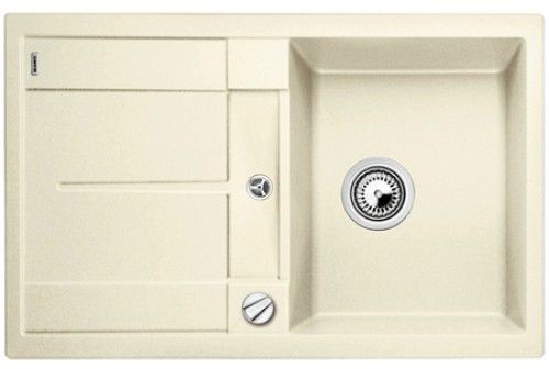 BLANCO Metra 45 S Compact drez SILGRANIT, bez excentra, jazmín 519566 BLANCO Metra 45 S Compact drez SILGRANIT, bez excentra, jazmín 519566