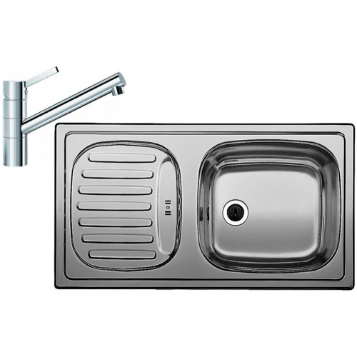 BLANCO set FLEX mini profilovaný nerez 780 x 435 mm 512032 + TIVO batéria chróm 517599 BLANCO set FLEX mini profilovaný nerez 780 x 435 mm 512032 + TIVO batéria chróm 517599
