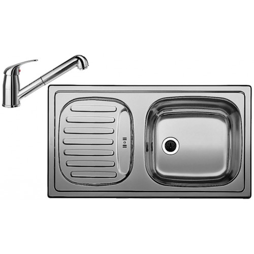 BLANCO set FLEX mini profilovaný nerez 780 x 435 mm 512032 + DARAS-S batéria chróm 517731 BLANCO set FLEX mini profilovaný nerez 780 x 435 mm 512032 + DARAS-S batéria chróm 517731