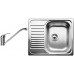 BLANCO set TIPO 45 S Mini nerez profilovaný 605 x 500 mm + Daras batéria chróm