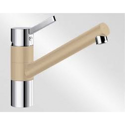 BLANCO Tivo ND drezová batéria SILGRANIT-look, beztlaková, béžová champagne / chróm 518420 BLANCO Tivo ND drezová batéria SILGRANIT-look, beztlaková, béžová champagne / chróm 518420