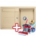 BLANCO Metra 45 S drez Silgranit šampáň 513933 + ZADARMO VILEDA MOP Easy wring