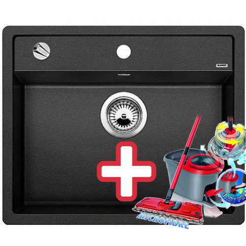 BLANCO DALAGO 6 Silgranit drez , antracit 514197 + ZADARMO VILEDA MOP Easy wring