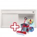 BLANCO ZENAR XL 6 S, Silgranit drez biela, vanička pravá 516018+ ZADARMO VILEDA MOP Easy