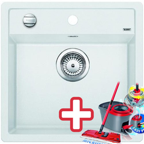 BLANCO DALAGO 5 Silgranit biela 518524 + ZADARMO VILEDA MOP Easy wring BLANCO DALAGO 5 Silgranit biela 518524 + ZADARMO VILEDA MOP Easy wring