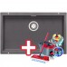 BLANCO Subline 700 - U drez Silgranit sivá skala 518968 + ZADARMO VILEDA MOP Easy wring