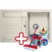 BLANCO Metra 45 S Compact drez Silgranit piesok 519568 + ZADARMO VILEDA MOP Easy wring 