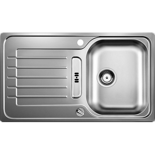 VÝPREDAJ BLANCO Zia 45 S nerezový drez s excentrom R514614 preliačený