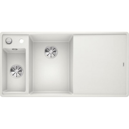 BLANCO AXIA III 6 S-F Infini SILGRANIT biela sklen.kráj.deska drez vľavo 524672 BLANCO AXIA III 6 S-F Infini SILGRANIT biela sklen.kráj.deska drez vľavo 524672