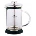 BLAUMANN French Press Kanvička na čaj a kávu 350 ml, čierna BL-1441