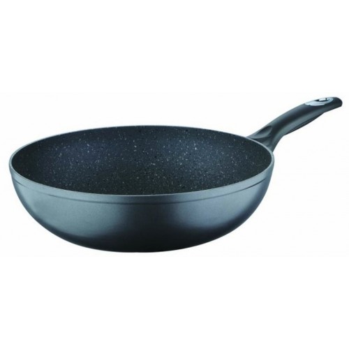 BLAUMANN Gray Granit line Panvica WOK 28 cm BL-3034N BLAUMANN Gray Granit line Panvica WOK 28 cm BL-3034N