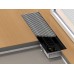 Boki Podlahový konvektor bez ventilátora 2100 x 180 x 110 mm nerez FMK-18-210-11-11