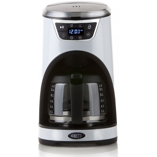 Boretti Kávovar s časovačom 1000 W, biely B412 Boretti Kávovar s časovačom 1000 W, biely B412