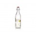 BORMIOLI GIARA Sklenená fľaša , zelená 1000ml 05666260