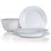 BORMIOLI Ebro Sada tanierov biela, 19 ks 05402404
